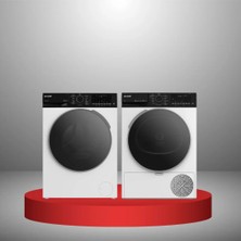 Arçelik Çamaşır Kurutma Seti-10 Geniş Kapasite ve Enerji Verimliliği ile Modern Tasarım