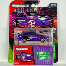 Majorette Majorete Deluxe Jdm Legends Nissan Skyline Gt-R (R34)  Model Araba