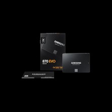 Samsung MZ-77E1T0BW 870 Evo 1tb 560/530, 2,5" Sata SSD (Türkiye Distribütörü Garantili)