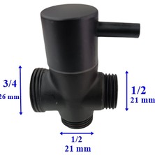 İmamoğlu Tepe Duş Su Yönlendirici 1/2 –  3/4 - Duş Başlığı Su Yönlendirici