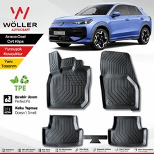 Wöller Yeni Volkswagen T Roc Paspas 2026 Sonrası Uyumlu 3D Havuzlu Paspas