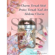 SMB Profesyonel 3D Charm Tırnak Süsü Mix Paket