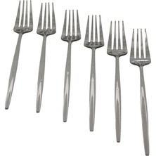 Marsilyan 6pcs Metal Yemek Çatal (4887)
