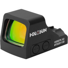 Holosun HS507K X2 Classic Multi-Reticle Red Dot (2 Moa & 32 Moa Circle)