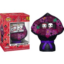 Funko Bitty Pop Nbx Sally And Jack Skellington Valentine Bouquet