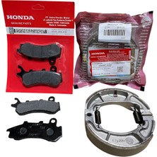 MOTORKİT MK Honda Pcx 2018 - 2020 Orjinal Ön Balata + Arka Balata Takım Pcx 2018/2019/2020 - Motorkit Mk
