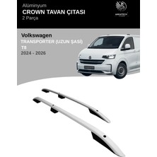 Turtle Vw Transporter T8 2024 Üzeri Uzun Şasi Crown Tavan Çıtası -Gri(Uzun Şasi)