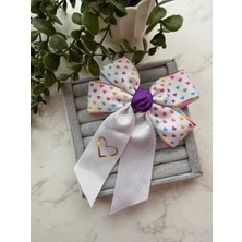 Cicis Accessories Renkli Kalp Desenli Fiyonk Toka