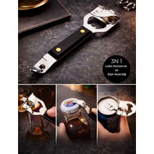 Morport Lüx Şişe ve Konserve Açacağı | Çok Amaçlı Kapak Açacağı | Kavanoz, Şişe Açıcı Ergonomik Tasarım