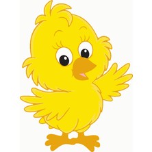 Ben U Sen Sayılarla Boyama Kasnaklı Tablo Seti Fırça Boya Dahil 30X40 Civciv