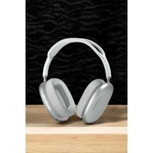 Acstore P9 Kablosuz Kulak Üstü Bluetooth Kulaklık Beyaz Mikrofonlu Kulaküstü Kablosuz Kulaklık