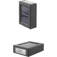 Acstore Yeni Model Solar Çift Taraflı Duvar Lambası Dekoratif Duvar Lambası