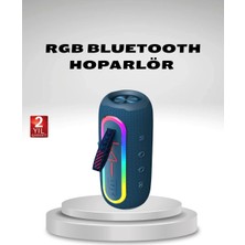 Acstore Taşınabilir Mini Bluetooth Hoparlör Güçlü Ses Kırmızı Tasarım