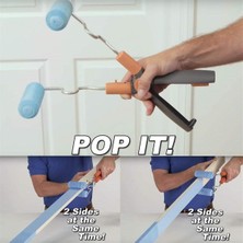 Marsilyan Glide Köşe ve Düz Zeminde Kullanılabilir Damlatmaz Boya Rulosu