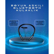 Acstore Polygold PG-100 Type-C Şarjlı Bluetooth Kulaklık – Boyun Askılı, Uzun Pil Ömürlü, Mikrofonlu