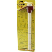 Marsilyan Vakumlu Kırmızı Keser Ahşap Saplı