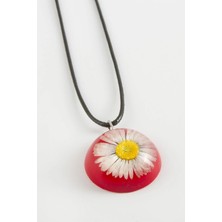 Marsilyan Papatya Epoksi Kolye