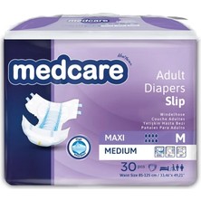 Medcare Maxı Medium Hasta Bezi 30'lu Bel Bandlı