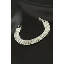 Marsilyan 4 Sıra Taşlı Suyolu Bileklik