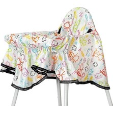 Midimini Mama Sandalyesi Örtüsü Matematikçi Bebek (Yakalıklı)