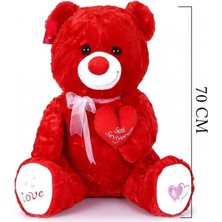 NW NessiWorld 1054 Krm Tıkıl Ayı 70 cm Kırmızı