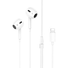 Marsilyan Hoco M111 Max Primero Lightning Kulakiçi Mikrofonlu Kablolu KULAKLIK-(5775)