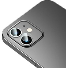 Marsilyan Baseus iPhone 12 6.1  Tempered Kamera Lens Koruma Camı 2set 12 Mini UYUMLU-(5775)