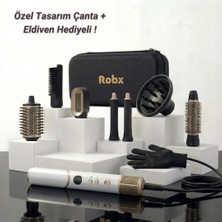Robx 7 IN1 838I Multi-Styler Hava Üfleme Saç Şekillendirme ve Kurutma Led İyon Çok Fonksiyonlu Ultra Set