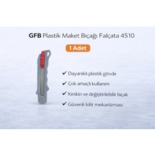 Popüler Sepet Gfb Plastik Maket Bıçağı Falçata 4510 Profesyonel Maket Bıçağı 1 Adet
