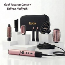 Robx 7 IN1 838I Multi-Styler Hava Üfleme Saç Şekillendirme ve Kurutma Led iyonÇok Fonksiyonlu Ultra Set