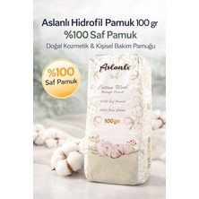 Popüler Sepet Aslanlı Hidrofil Pamuk 100 gr %100 Saf Pamuk Doğal Kozmetik ve Kişisel Bakım Temizlik Pamuğu 1 Adet