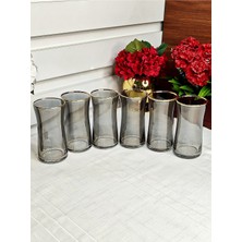 SEÇKİNEV Seçkinev Heybeli Su&meşrubat Bardağı Gold&füme Gerçek Yaldızlı 355CC