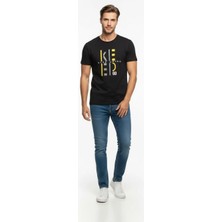 Maxi Modena Keep Going Urban Baskılı Erkek Tişört – Sportif Günlük Stil