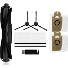 Srfn Ticaret  Proscenic M7 Pro Robot Süpürge Uyumlu Yedek Parça Seti - 8 Parça