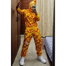 Çocuk Bape Takım Seti Papçi Alt Üst Takım Hırka Esofman Ikili Takım Pugb Mobile S/m/l/xl Eşofman Takımı