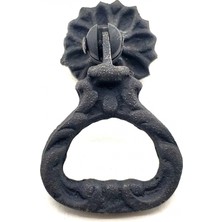 Marsilyan Eco Lounge Antika Tarz Dekoratif Pirinç Kalp Sarkaç Mobilya Kulbu - 25 Mm, Oksit