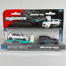 Majorette Deluxe Amg Trailer Mercedes-Amg Cle 63 S/ Mercedes-Amg A 35 Model Araba Seti