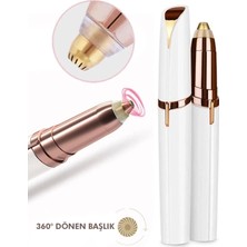 Marsilyan Flawlbss Kaş ve Bıyık Yüz Tüy Alma Cihazı Epilatör Epilasyon Traş Makinesi Pilli