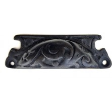 Marsilyan Eco Lounge Antika Tarz Dekoratif Pirinç Lale Tas Mobilya Kulbu - 30X90 Mm, Oksit