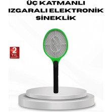 Marsilyan Yüksek Gerilimli Elektronik Sinek Raket – Sessiz, Kimyasız ve Güvenli Kullanım