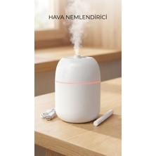 Marsilyan Hava Nemlendirici 220ML Buhar Makinesi, Sessiz Çalışma ve Ayarlanabilir Nem Seviyesi ile Kullanı