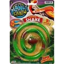 Marsilyan Planet Earth Esnek Yılan Figürü - S01001680 - 1 Adet Stokta Olan Gönderilir