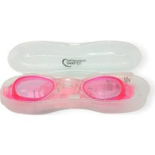 Mustran Deniz Havuz Yüzücü Gözlüğü +Kulak Tıkacı 2’li Set Kutulu Ayarlanabilir Unisex