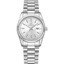 Reward RWA142811 Beyaz Kadran Tırtıklı Bezel Çelik Kadın Kol Saati