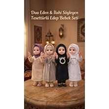 Marsilyan Tesettürlü Ilahili ve Dua Eden Oyuncak Bebek Ramazan Temalı
