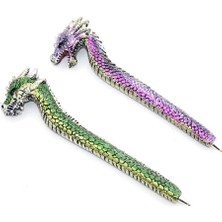 Marsilyan Dragonlu Polyester Tükenmez Kalem