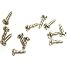 Marsilyan Eco Lounge Klips, Menteşe, Ayak, Ysb Sac Vidası - 2,9x9,5mm Nikel, 100 Adet