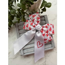 Cicis Accessories Karpuz Desenli Fiyonk Toka