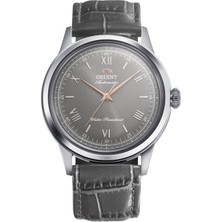 Orient Bambino RA-BB0006N30B Kurmalı Otomatik Deri Gri 39 mm Erkek Kol Saati