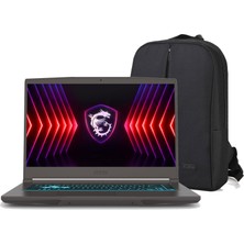 MSI Msı Thın A15 B7VE-076XTR C67 Amd Ryzen 5 7535HS 16 GB 512 GB  RTX4050 6gb 15.6" Full Hd 144HzFreedos Gaming Notebook + Çanta
